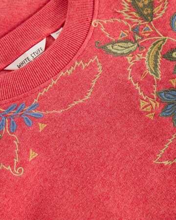 White Stuff Embroidered Sweat