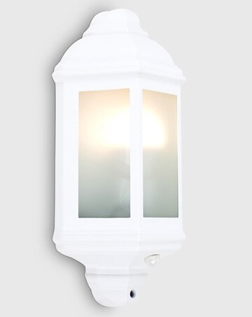 ValueLights Kayleigh IP44 PIR Motion Sensor Outdoor Wall Lantern - Bulb Included