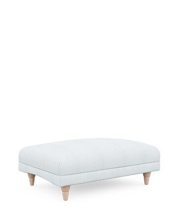 Lily Stripe Footstool