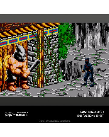 The Last Ninja and IK Collection (Evercade)