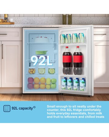 Fridgemaster MUL4892E Under Counter Fridge - White E Rated 85CM