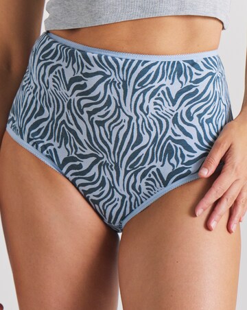 Pretty Secrets (6 Pack) Cotton Full Fit Brief Knickers
