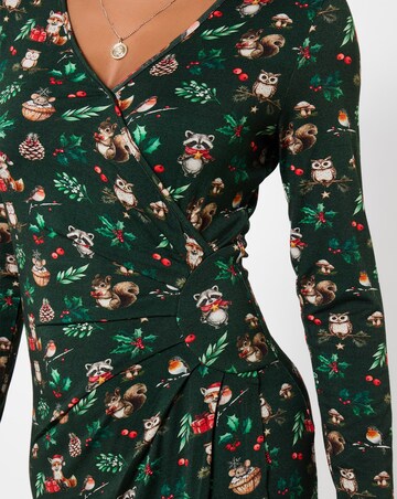 Joe Browns Printed Jersey Wrap Dress