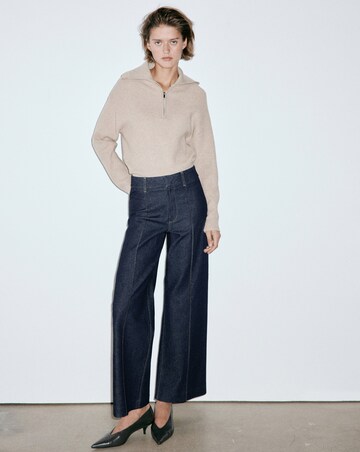 Mango Paloma High Waisted Wide Leg Jean