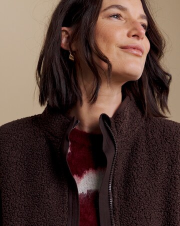 Julipa Zip Through Borg Fleece