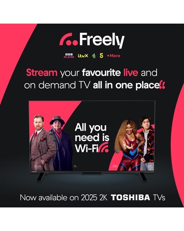 Toshiba 32WV2553DB 32in HD TV with Freely