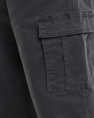 3/4 Length Cotton Stretch Cargo Short