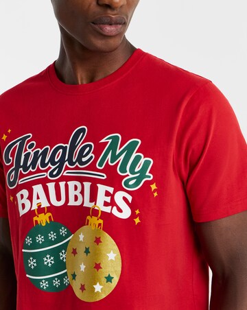 Jingle My Bells Graphic Pyjama Set