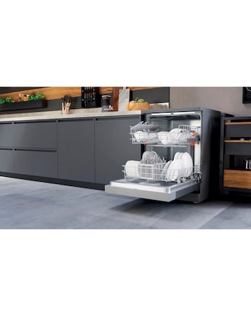 Hotpoint H2F HL626 X UK Freestanding Full Size Dishwasher + Install