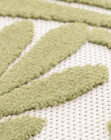 Zouk Leaves Indoor/Outdoor Rug