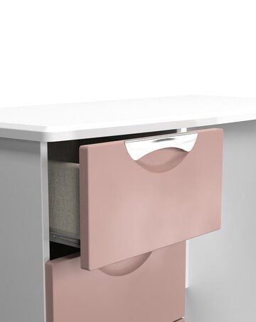 Haydn Ready Assembled 3 Drawer Vanity - Kids