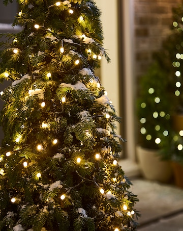 400 Antique Gold Crystal Lights