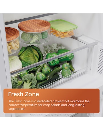 Hotpoint HPKF 3241W W4UK Total No Frost Fridge Freezer with VitalCare & WD INST