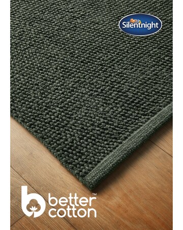 Silentnight Textured Knot Cotton Bath Mat