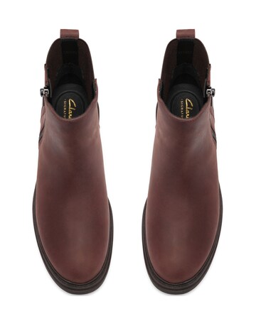 Clarks Leather Orinoco3 Chelsea Boot - Wide Fit (E)