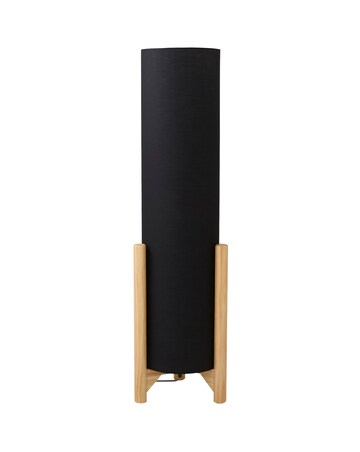 ValueLights Henry Charcoal Midi Floor Lamp