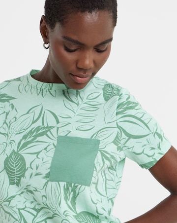 Value Pyjama Set Leaf Print