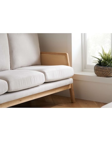 Ida Rattan 3 Seater Sofa
