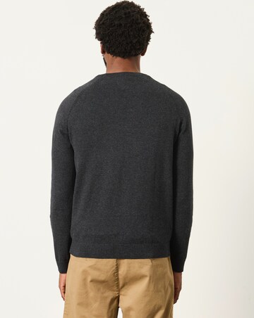 FatFace Rye Crew Neck - Charcoal Grey