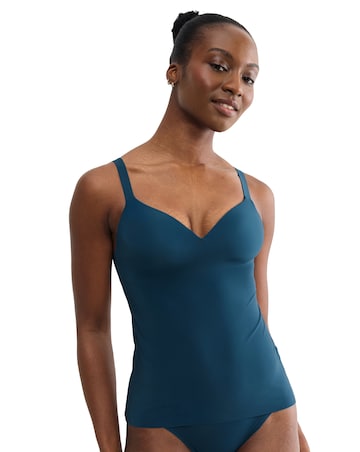 Sloggi Zero Feel The Up Bra Support Vest Teal