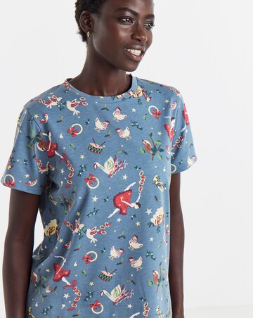 Pretty Secrets Value 12 Days Of Christmas Pyjama Set