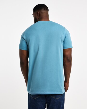 5 Pack Crew Neck T-Shirts Extra Long