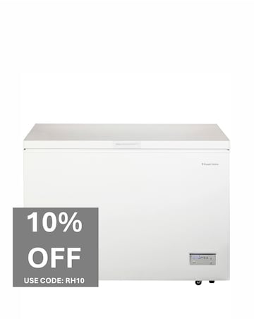Russell Hobbs RH300CF201W 300L Chest Freezer White + Install