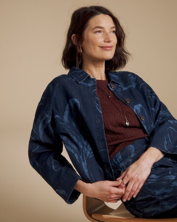 Julipa Printed Denim Jacket