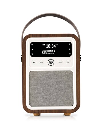VQ Retro Mini DAB Radio - Walnut