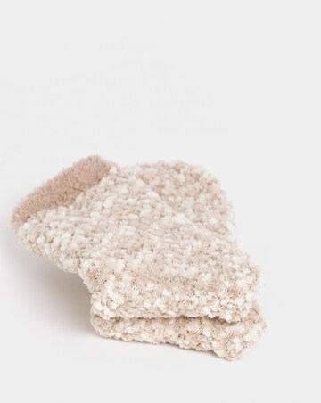 Pretty Secrets (2 Pair Pack) Popcorn Cosy Bed Socks