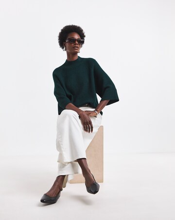 Funnel Neck Batwing Jumper