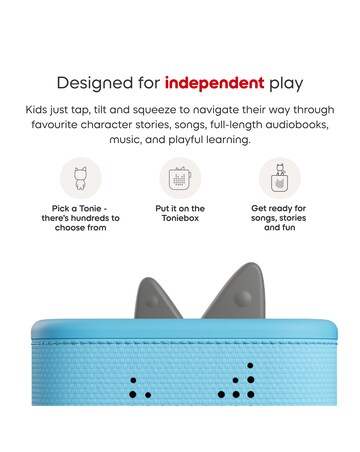Toniebox 2 Sky Blue Starter Set Creative Tonie Rubie