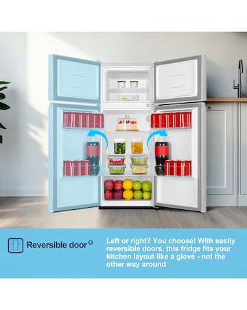 Fridgemaster MTM48120ES 118cm High 80/20 Freestanding Fridge Freezer