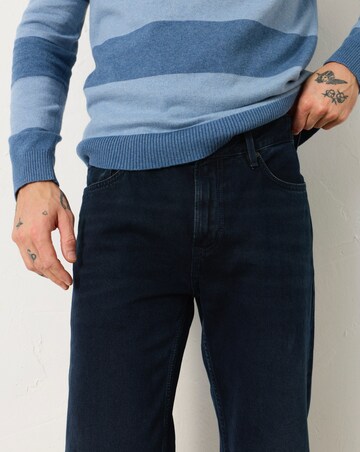 FatFace Straight Fit Jeans - Denim Dark Blue
