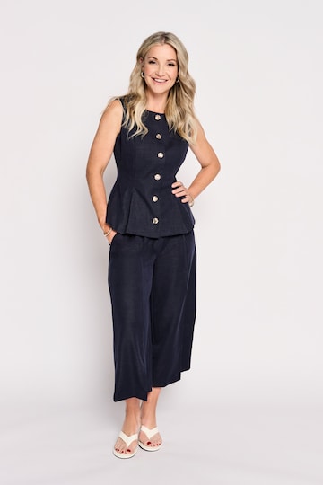 Denim Look Waistcoat
