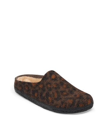 Birkenstock Amsterdam Wrapped Dip Wool Felt Mules - Standard Fit (D)