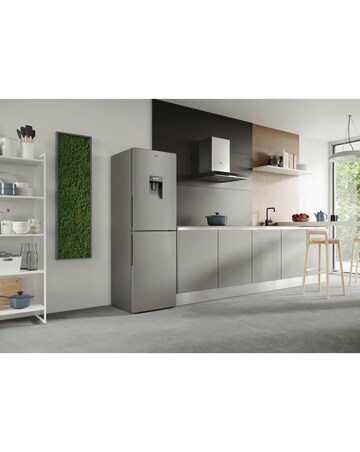Hoover H FRIDGE 300 HOCT3L517EWSK-1 Low Frost Fridge Freezer Silver + Install