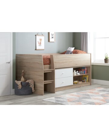 Birlea Kids Leyton Cabin Bed- Brown