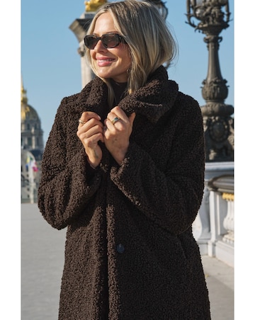 Sosandar Super Cosy Borg with Funnel Neck