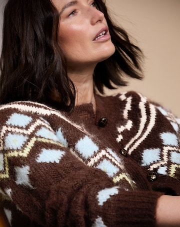Julipa Argyle Cardigan