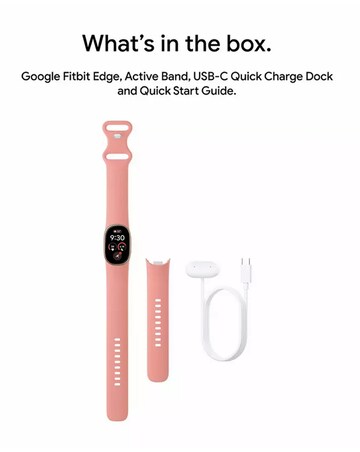 Google Fitbit Edge - Canyon/Champagne Gold