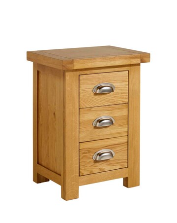 Woburn Small 3 Drawer Bedside Table