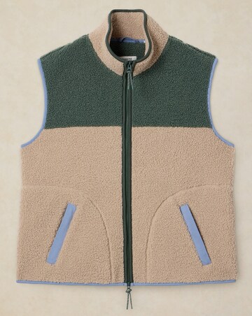 White Stuff Borg Zip Through Gilet