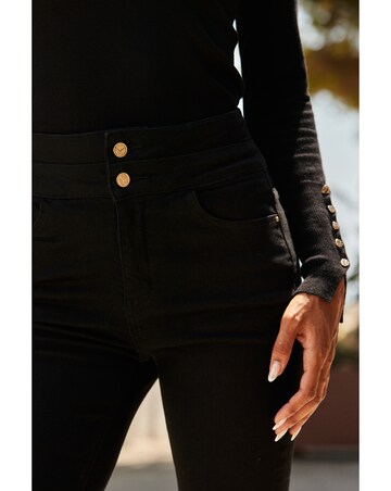 Sosandar Contour Waist Kickflare Jean