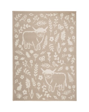 Meastro Highland Cow Rug
