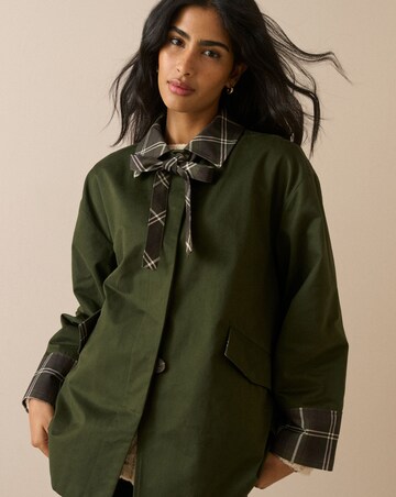 NOBODY'S CHILD TARTAN TRIM COUNTRY JACKET