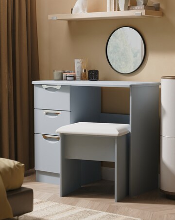 Haydn Ready Assembled 3 Drawer Vanity - Kids
