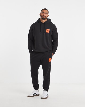 Jack & Jones Lock Sweat Hoodie and Pants Set - Black