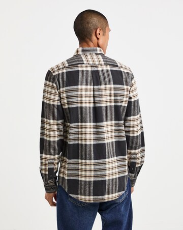 Timberland Flannel House Check Shirt - Black