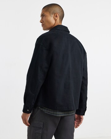 Lyle & Scott Washed Overshirt - Black